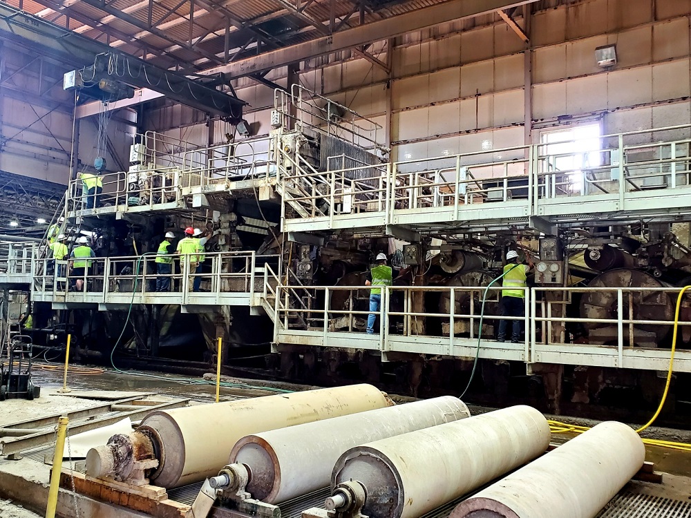 Ox Industries Restarts White Pigeon Paper Mill PAPER MARKET