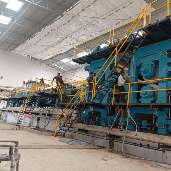 SPM Engineer's turnkey project started production in Balaji Kraft Paper