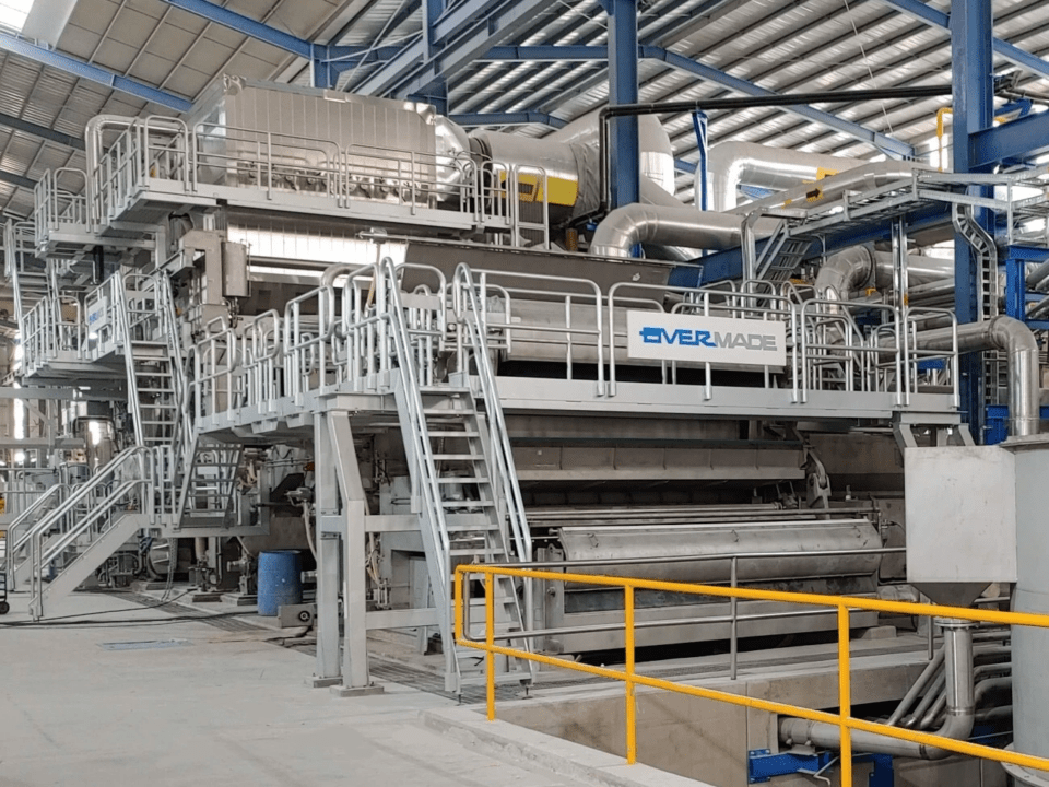 ZAIN PAPER INDUSTRY TISSUE PRODUCTION PARK: PHASE 2 activated with two new complete production lines (TM3 and TM4) supplied by OVERMADE