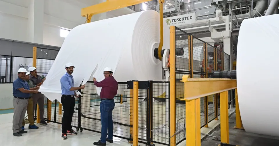 Gayatrishakti Tissue Mill Production Record